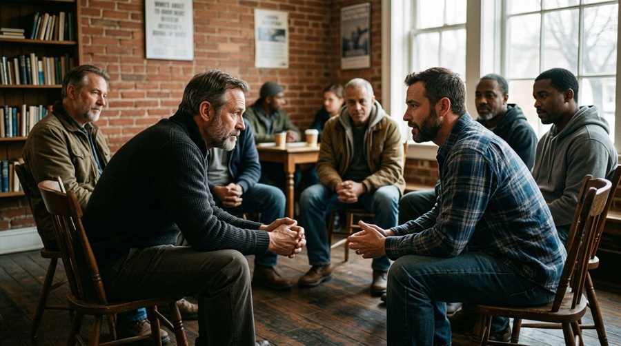 How Men Can Build A Strong Support System In Recovery